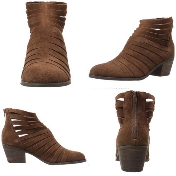 Carlos by Carlos Santana Cutout Vanna Ankle Booties, Size 7.5 - Picture 4 of 9